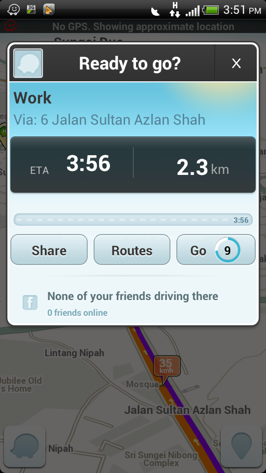 Time Estimation by Waze