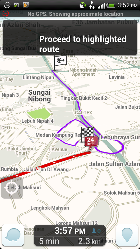 Navigation Feature by Waze