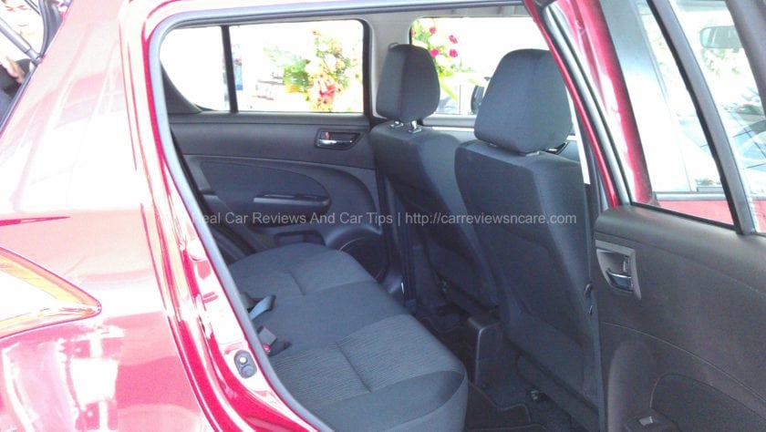 Suzuki Swift 1.4 CBU Bigger legroom for rear passenger Suzuki Swift 1.4 CBU Bigger legroom for rear passenger