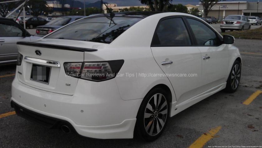 Naza Kia Forte 1.6 SX rear view