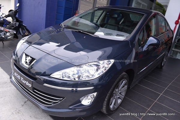 Peugeot 408 Turbo front view