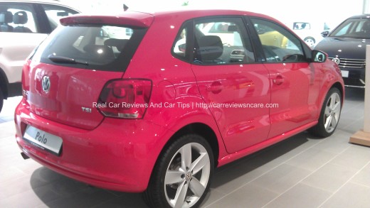 Volkswagen Polo 1.2 TSI Back View