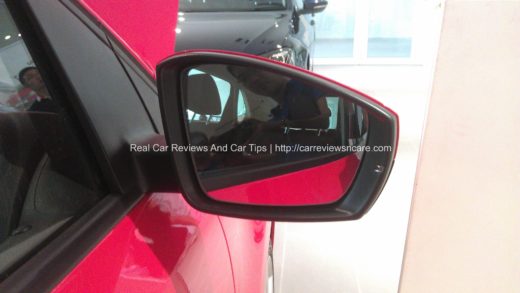 Volkswagen Polo 1.2 TSI side mirror with heating function