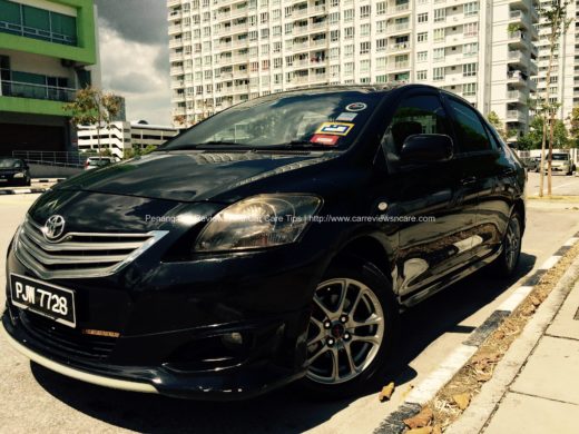 Toyota Vios GT Street at Karpal Singh Drive