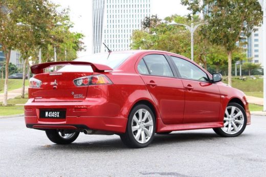 Mitsubishi Lancer 2.0 GTE  Rear View