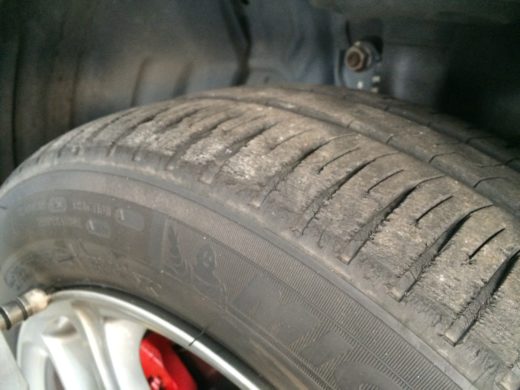 Michelin Tire wear on one shoulder