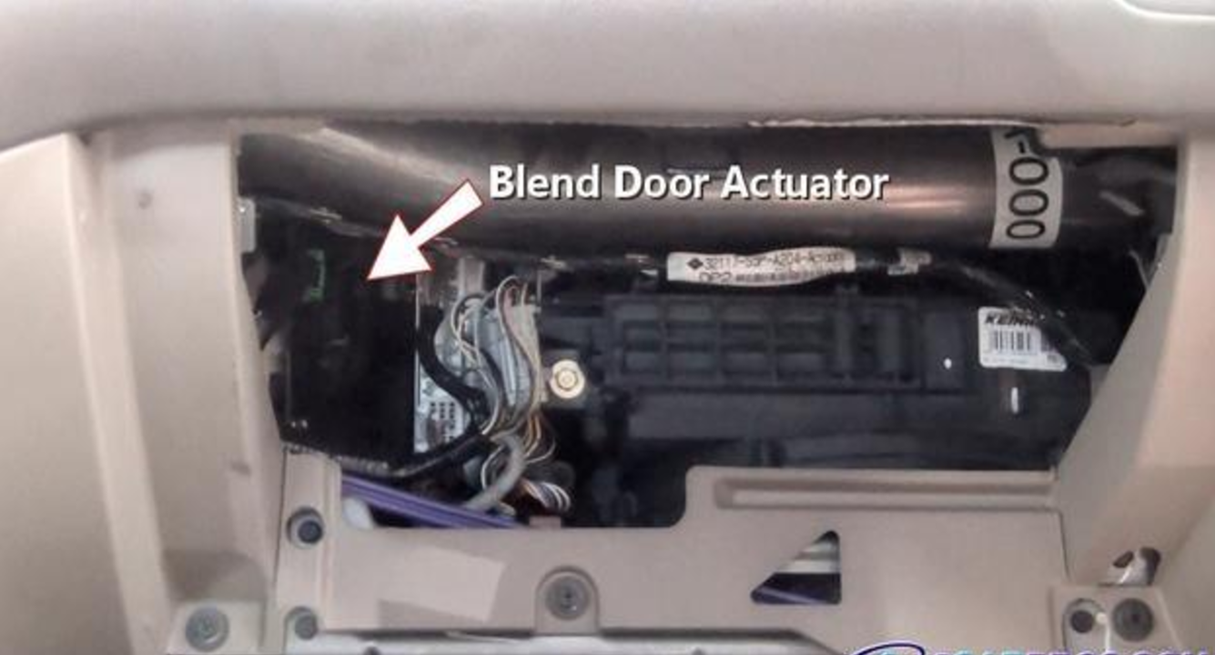 New HVAC Heater Air Blend Door Actuator Replacement For Pontiac Aztek 01-05