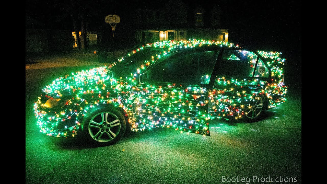 Beautiful Colourful Lightning LEDs on car