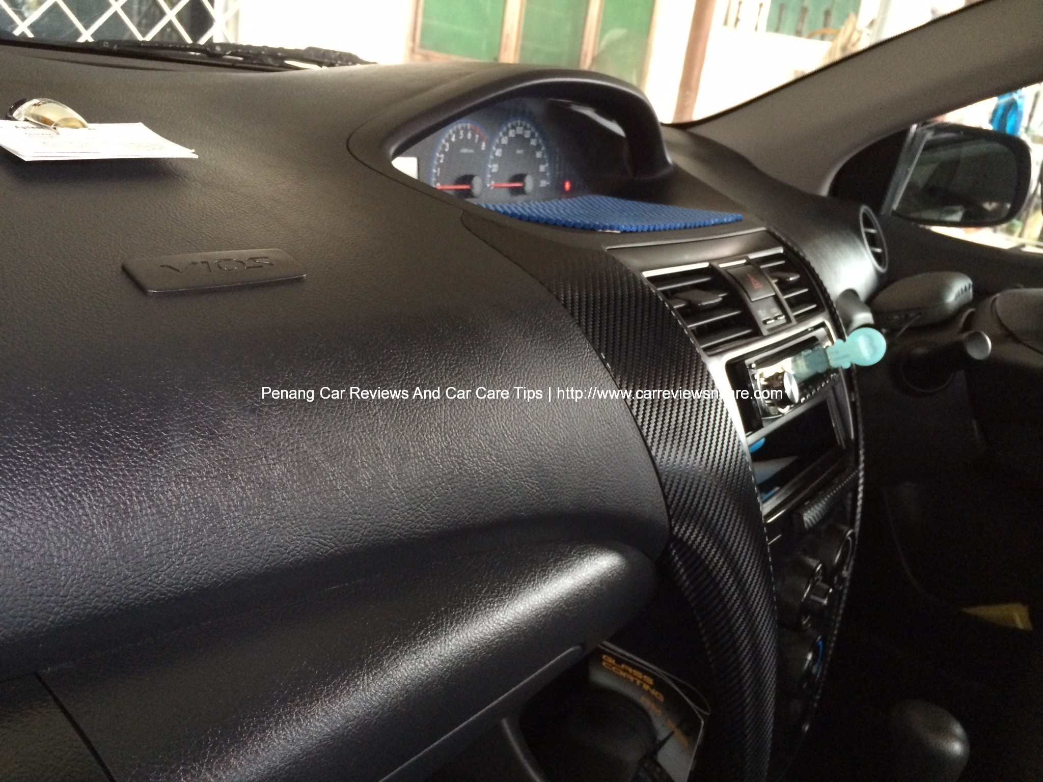 How To Diy Carbon Fiber Vinyl Wrap On Toyota Vios Interior Trims