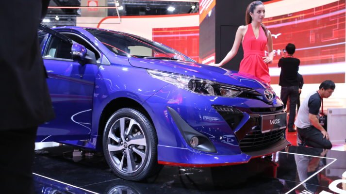 All New Toyota Vios 2019 half front view