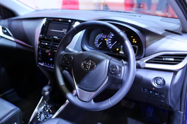 All New Toyota Vios 2019 cockpit 