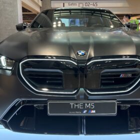 BMW M5 Matte Front View