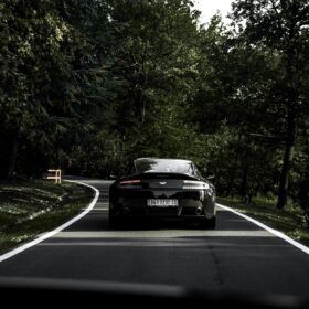 Aston Martin rear view by Felipe Simo