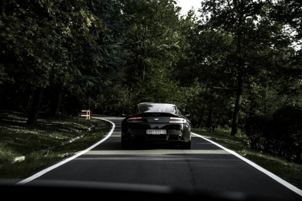 Aston Martin rear view by Felipe Simo